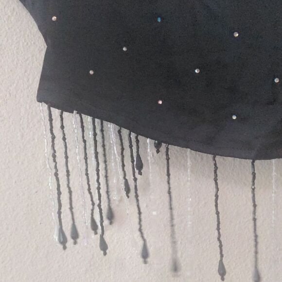 Urban Outfitters Black Embellished Crop Camisole - Picture 4 of 6